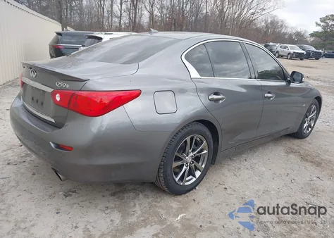 2015 Infiniti Q50 из США, поврежденный, VIN JN1BV7AP8FM356456